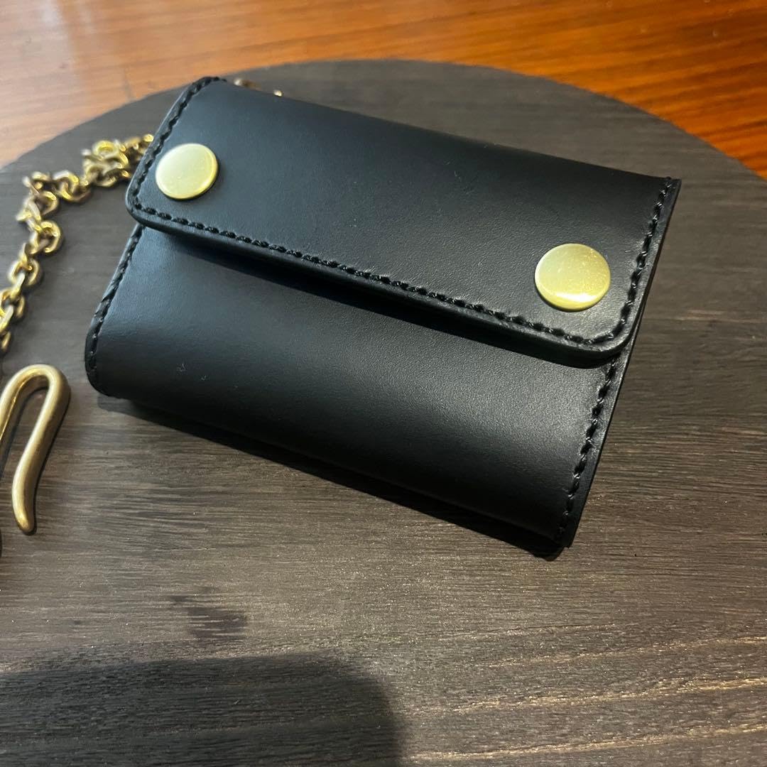 Amazon.co.jp: 【ノーブランド品】トラッカーウォレット 三つ折り