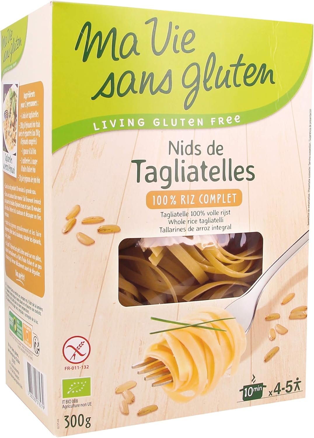 Ma Vie Sans Gluten Tagliatelles Bio