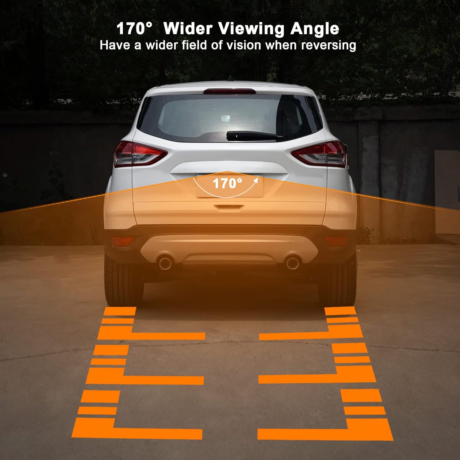 Rear View Backup Camera Fits for Ford Escape 2014 2015 2016, Rear Park Assist Camera Direct Fit Replace EJ5Z-19G490-A EJ5Z19G490A