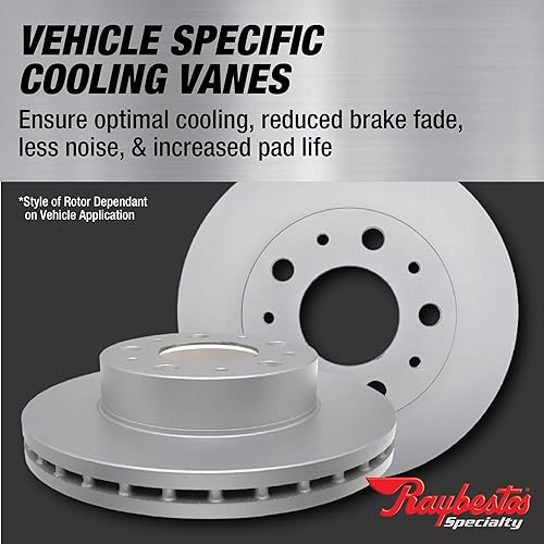 Miniatura 5 de Raybestos 96796 Rotor de freno de disco de tecnología avanzada