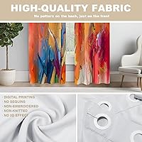 Vista 570 de Cenefas de cocina modernas con patrón de cobre marrón dorado para ventanas, cenefas opacas abstractas de marcas de arañazos y cortinas opacas