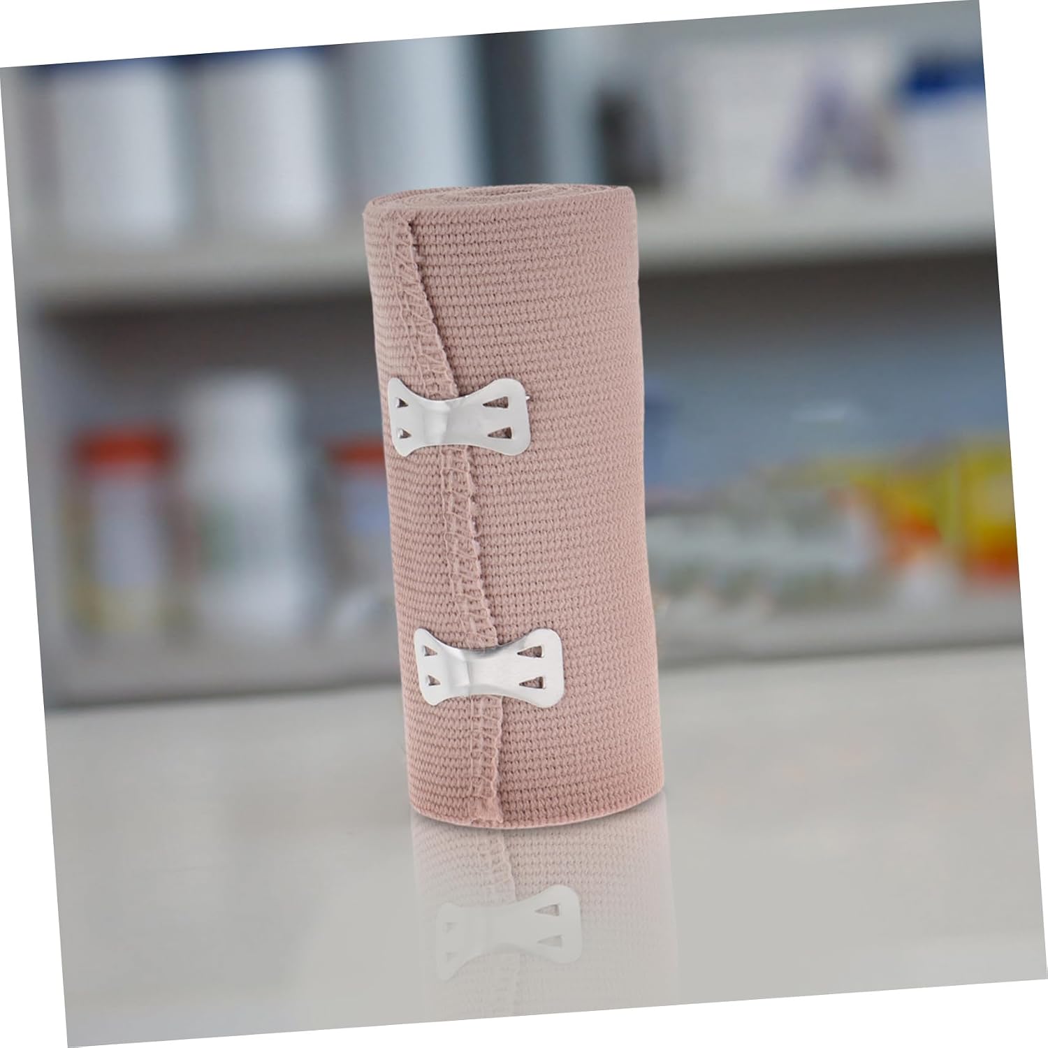 VICASKY 1roll Elastic Compression Bandage Wrap for Ankle Support High Elasticity Self- Bandage for Outdoor Sports and Care