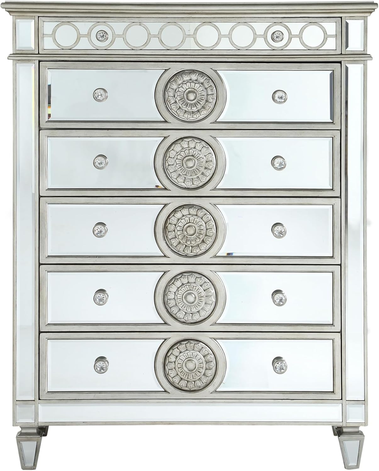 Acme Varian Chest in Mirrrored