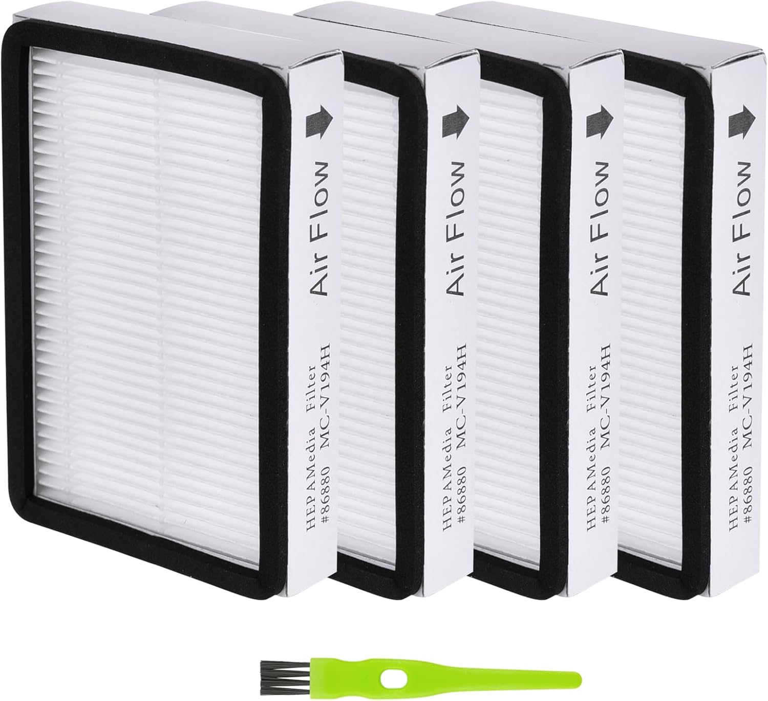 4 Pack 86880 Hepa Media Filter for Kenmore EF2,2086880