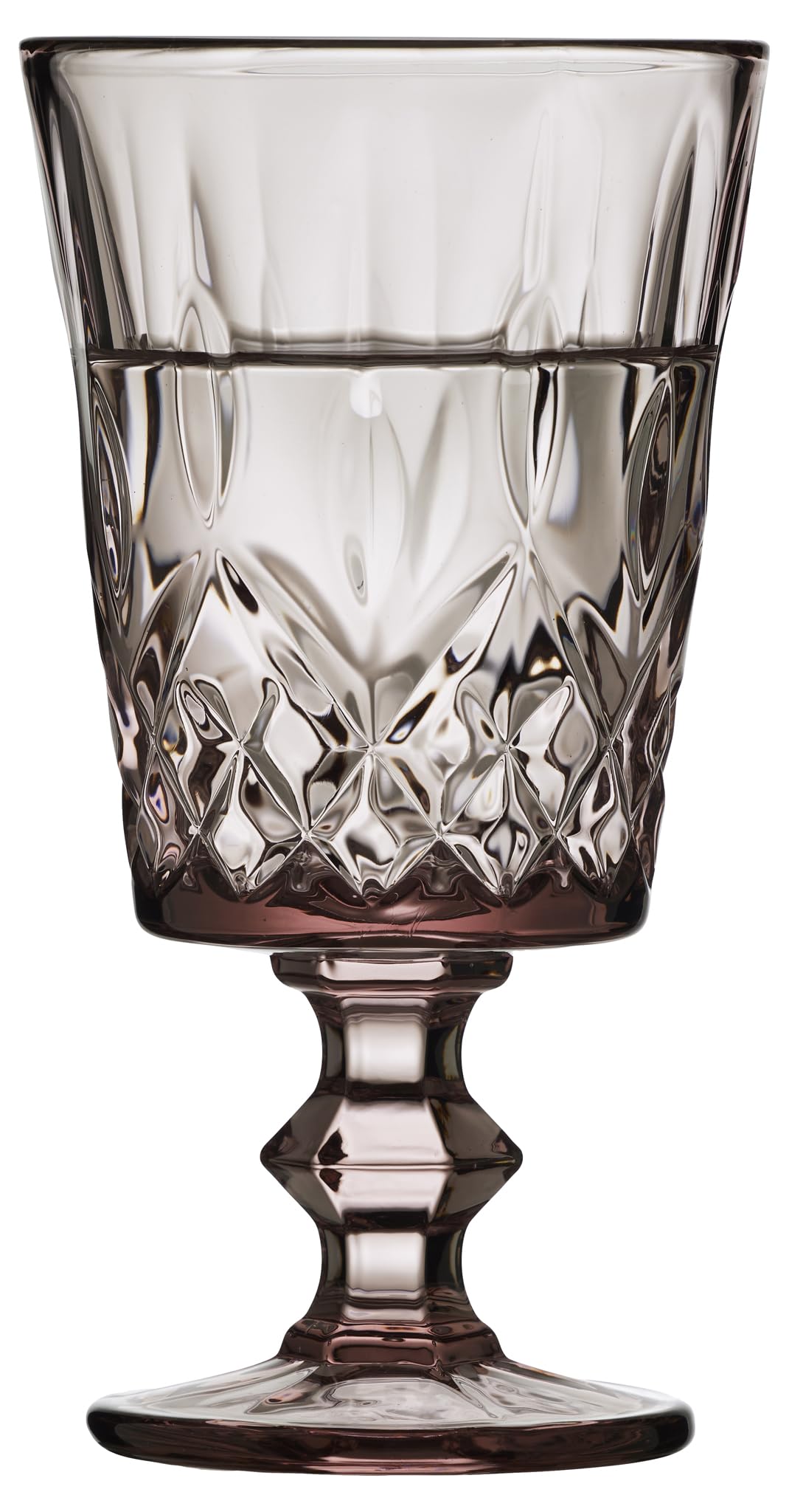 Lyngby Glas Sorrento Şarap Kadehi 4 Adet 29 Cl Pembe