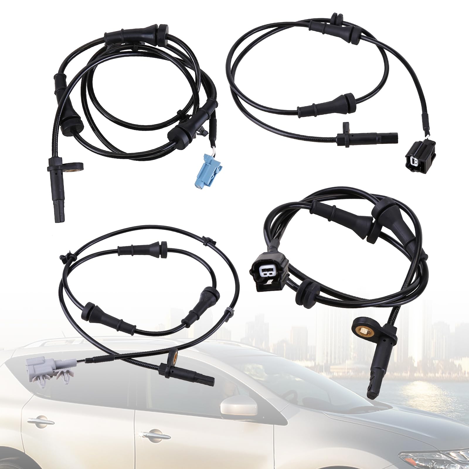 Amazon.com: 4PCS ABS Wheel Speed Sensor Compatible for 2009-2012