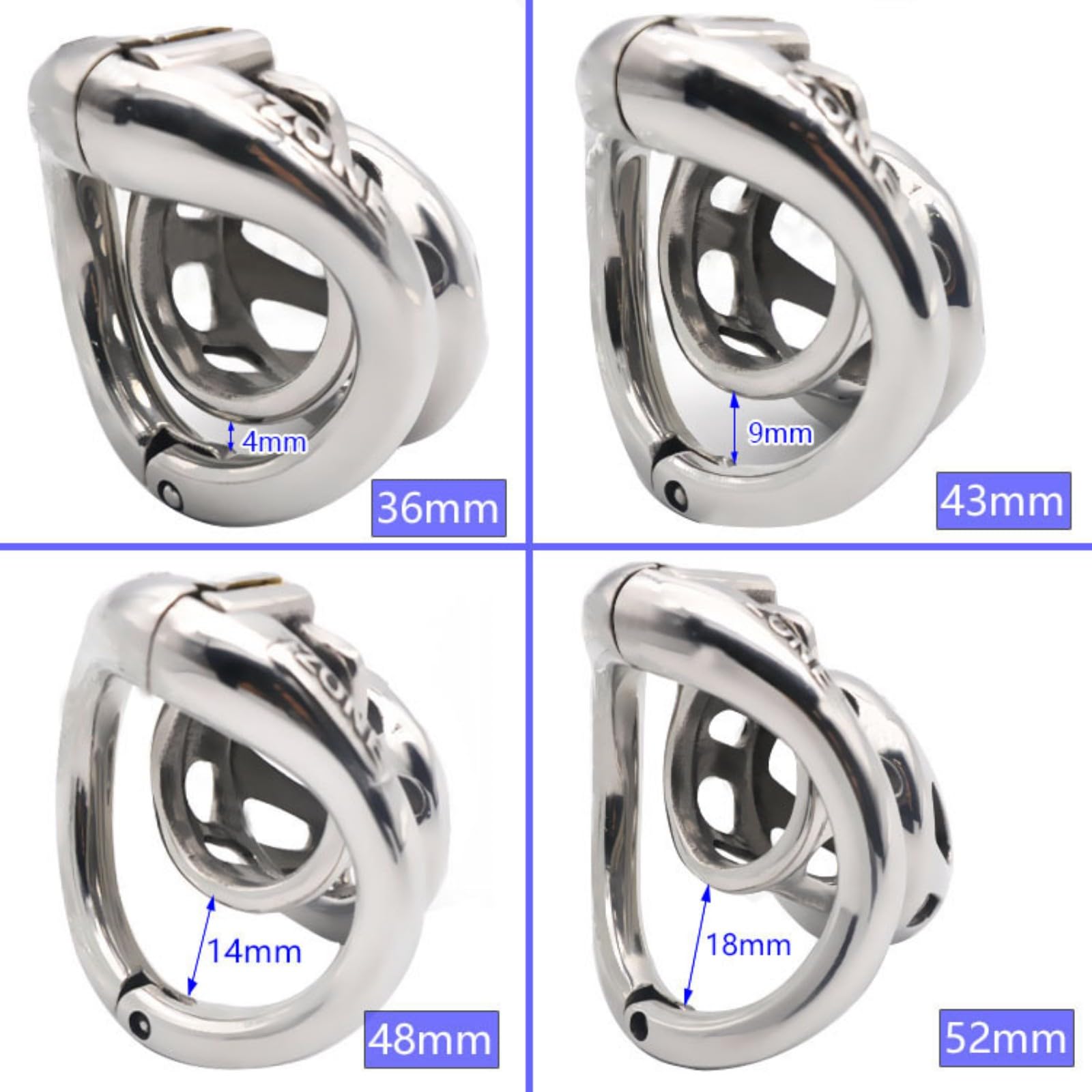 Jaula Protectora metálica de Acero Inoxidable para Ejercicios de Fitness - Small