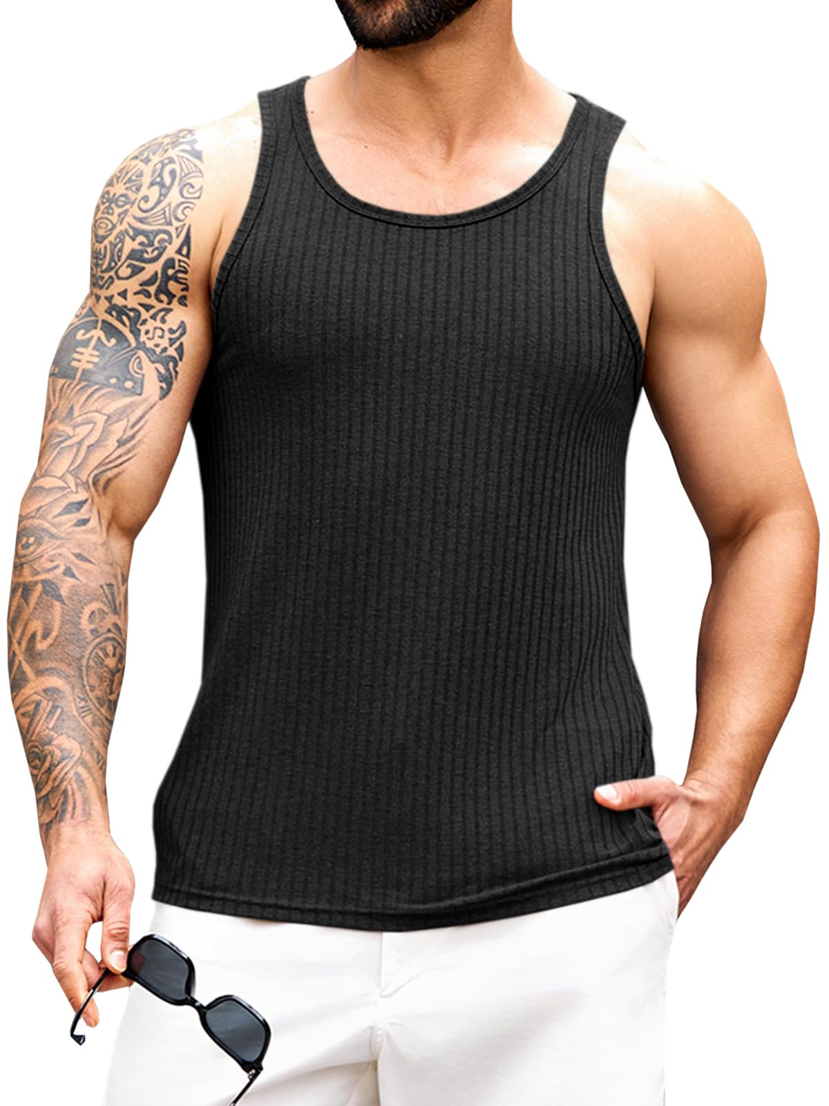サルセーション Knitted Tank Top XL SALSATION Knitted Long