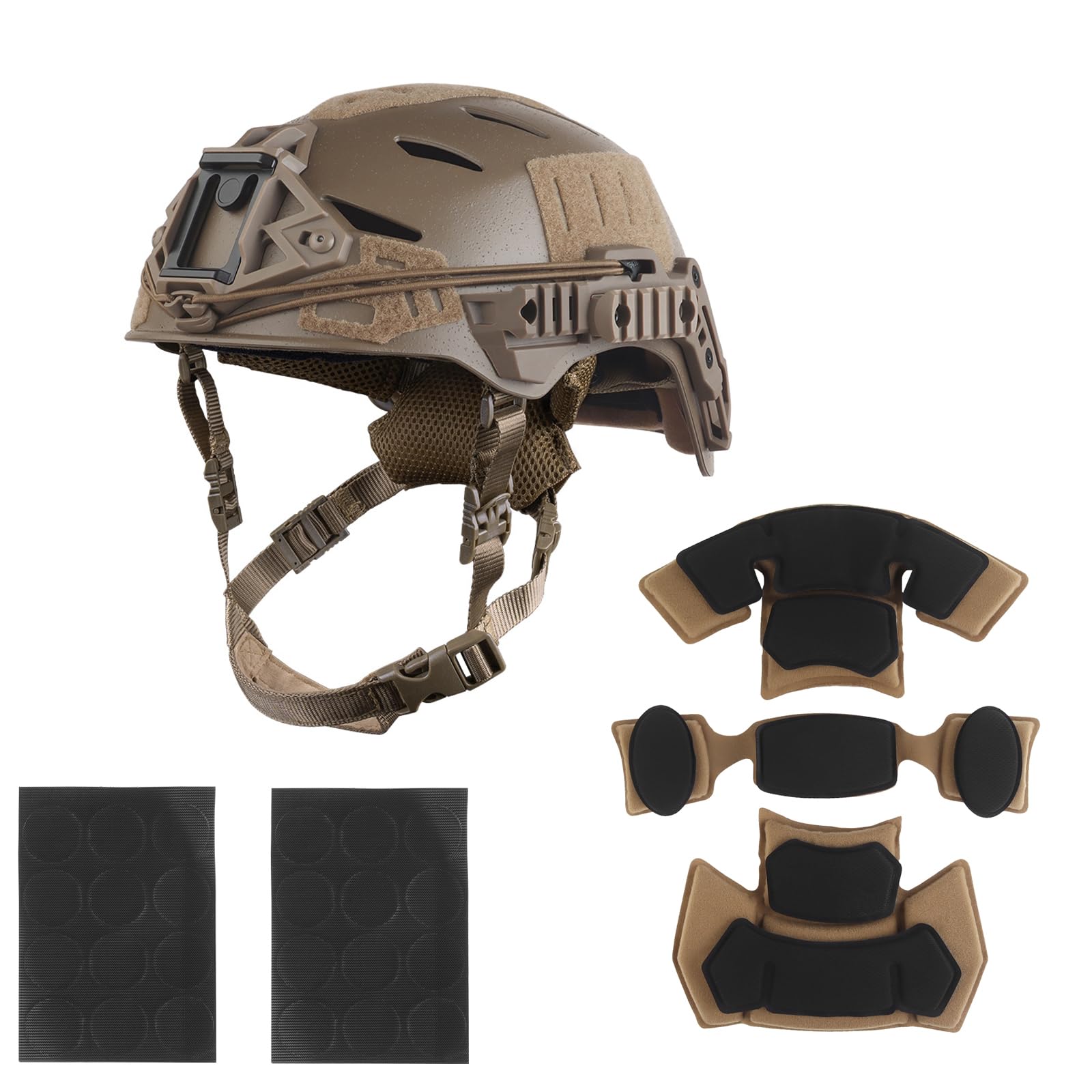 Airsoft Helmet with Rail 3.0