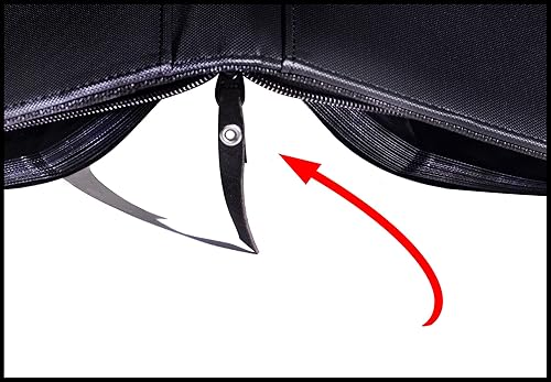 Vista 8 de TopDeck Carpeta de 1000 tarjetas, cartera TCG, carpeta de 16 bolsillos para tarjetas, carpeta sin anillo compatible con tarjetas de Pokémon