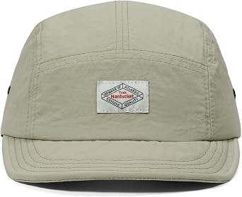 Clakllie Trucker Cap 5 Panel Baseball Caps Short Brim Dad Hat for Men Casual Running Cap Unstructured Cadet Caps Sun Hat