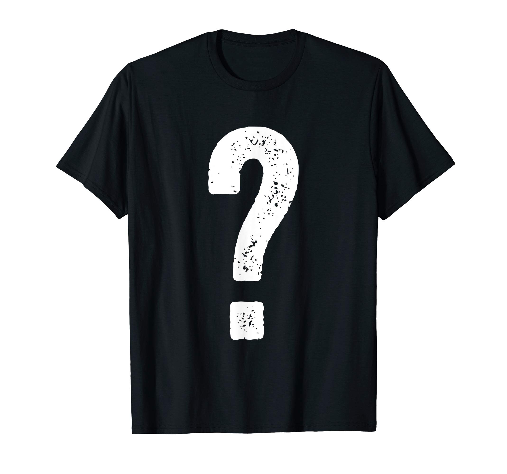 Question Mark Shirt Couple Men Women Kids Guess Who Costume T-Shirt