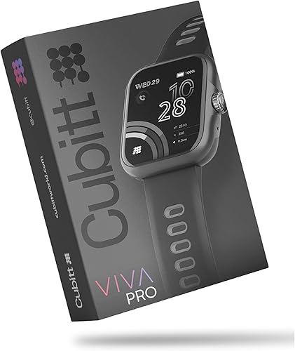 Miniatura 6 de Cubitt CT2 Pro Series 2 Reloj inteligente con pantalla táctil de 169 pulgadas rastreador de fitness con Alexa integrado oxígeno en sangre frecuencia