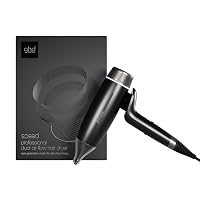 Ghd Speed Nero Opaco Asciugacapelli Ionico - Asciugature rapide