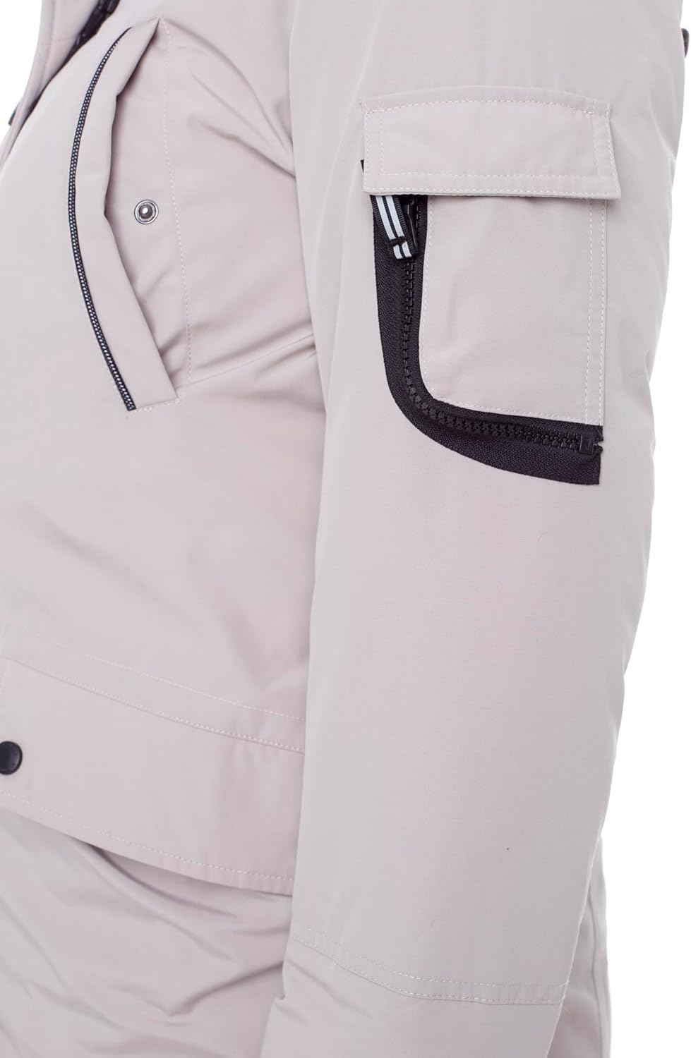 ALPINE NORTH Laurentian Women’s Vegan Down Long Parka Jacket with Faux Fur Hood - Image 7