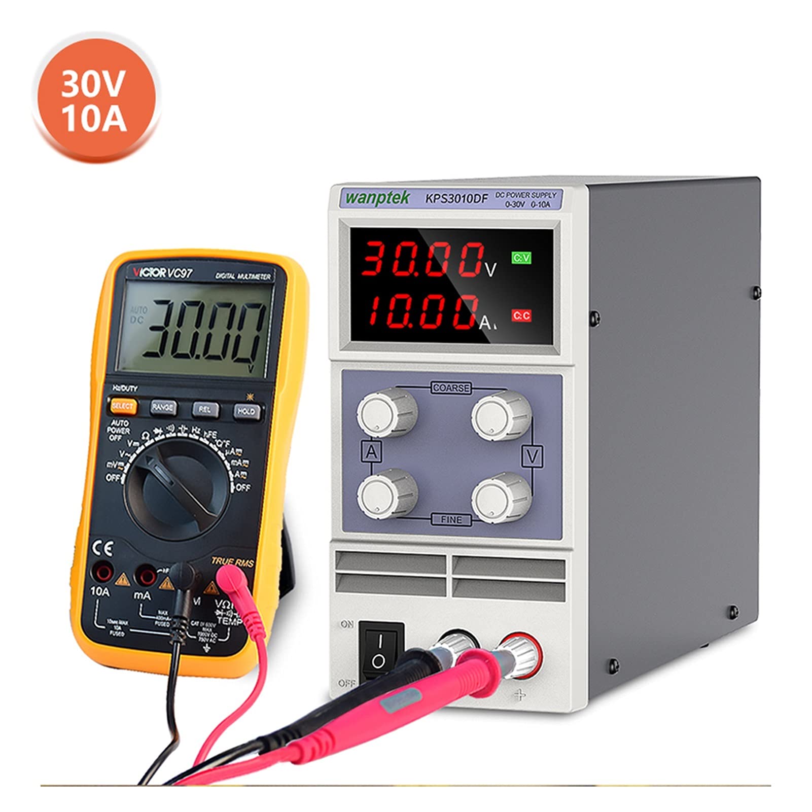 Zmienne zasilanie Laboratorium DC Zasilacz Regulowany Regulator Napięcia Stabilizator Przełączanie zmiennej Ławki źródło 30 V 10a(3 Digits 60V 5A)