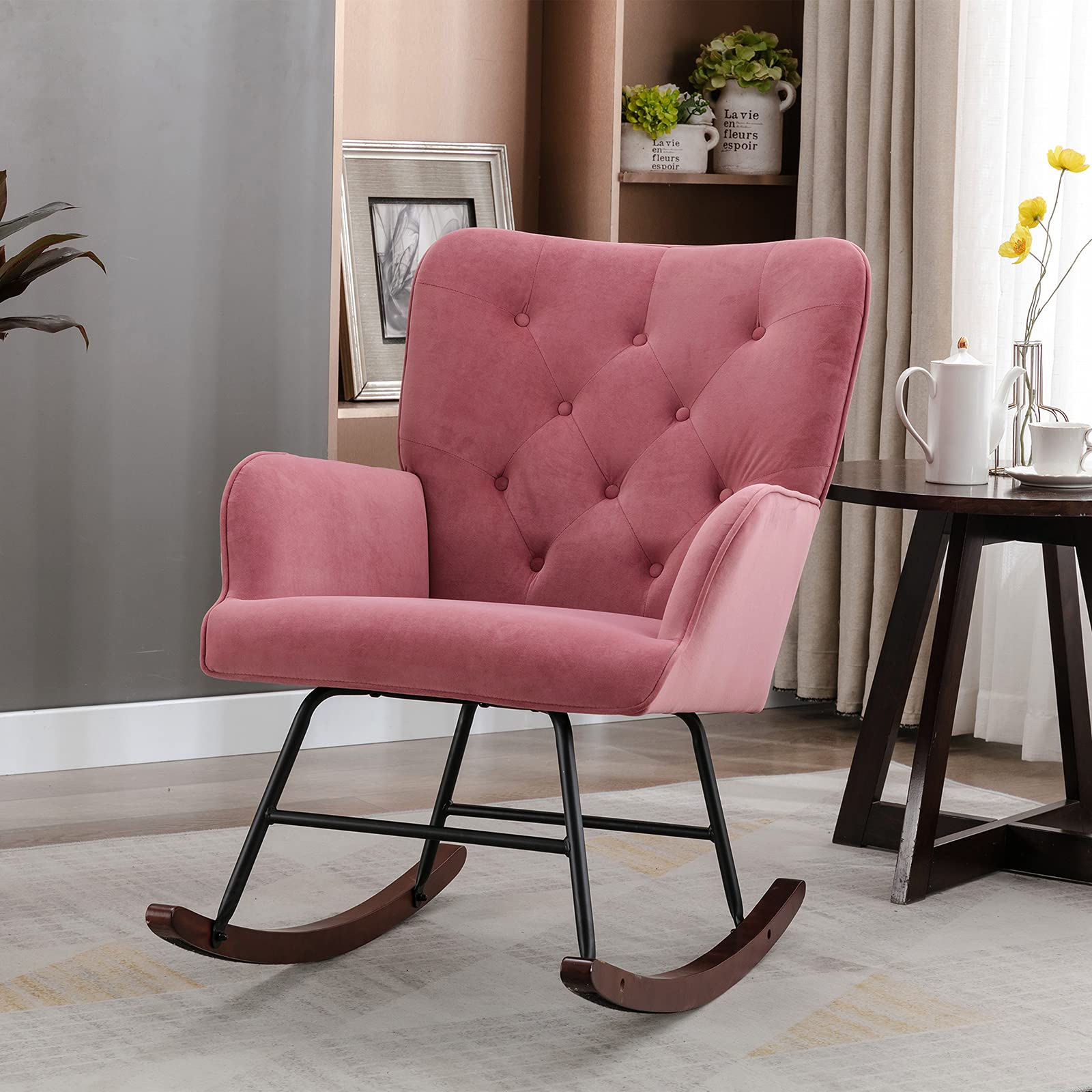 Upholstered Rocking Chair For Nursery