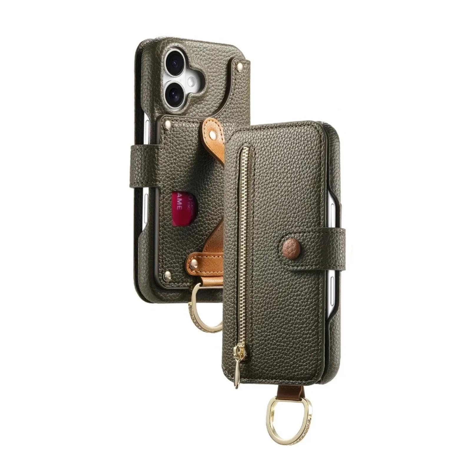Étui pour iPhone 12 Pro Max en cuir idéal pour voyager les mains libres - 8