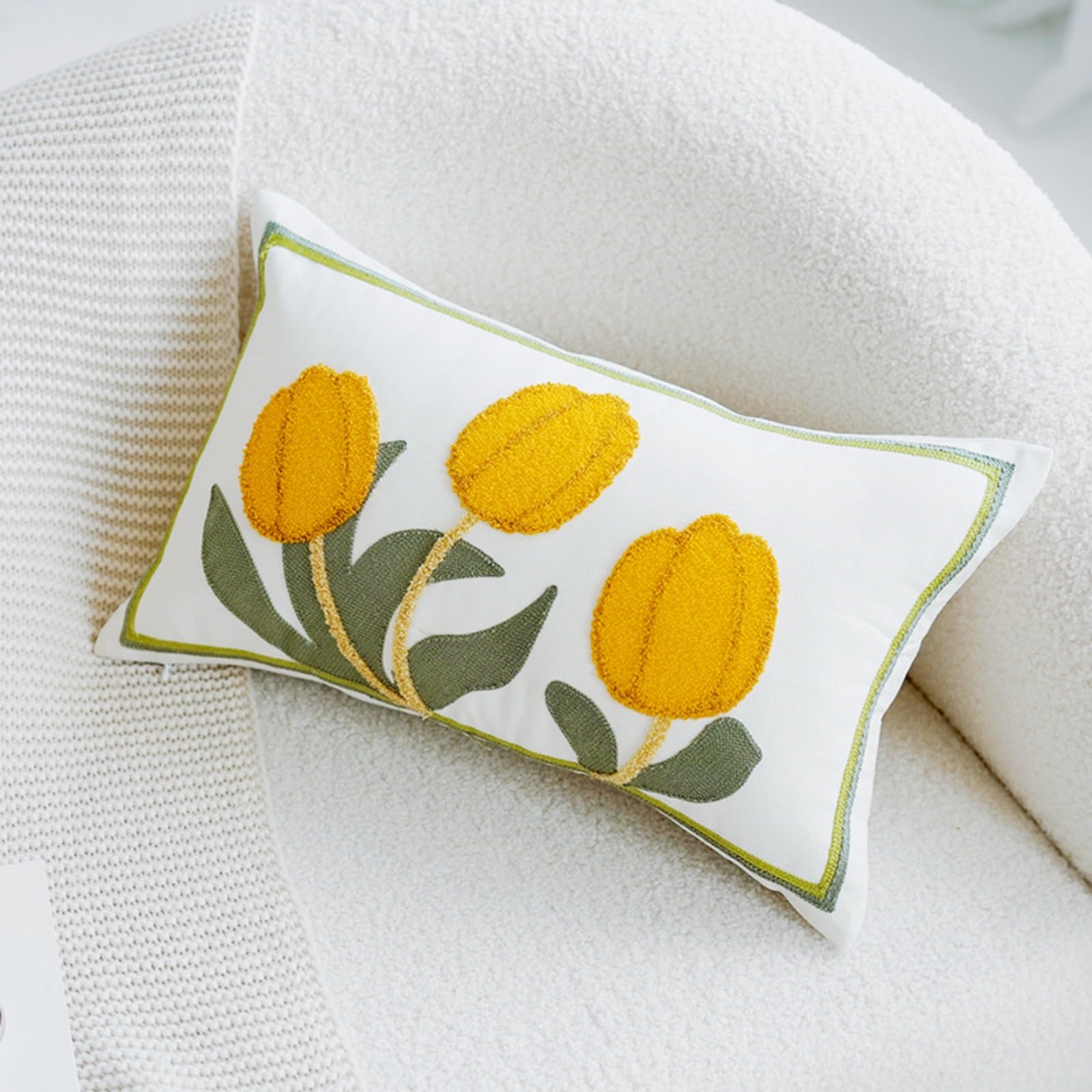 Housse de coussin douce pour soulager le dos et raviver un canapé fatigué