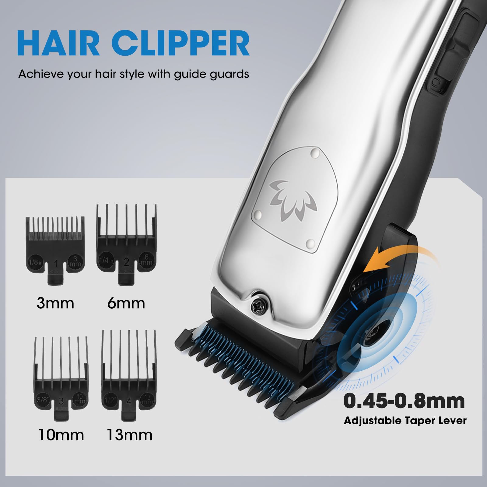 Suttik Professional 4-in-1 Hair Clippers and Trimmers Set