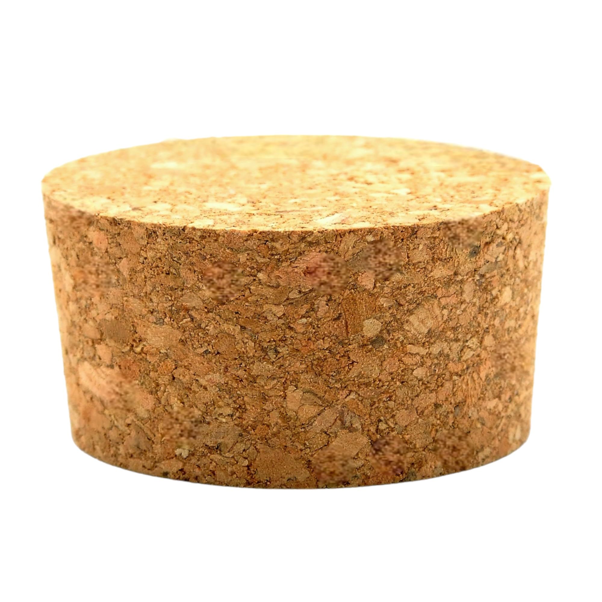 AlcoFermBrew Cork Stopper 65/60mm - Tapered Cork Bung | Cork Plug | Cork Lid