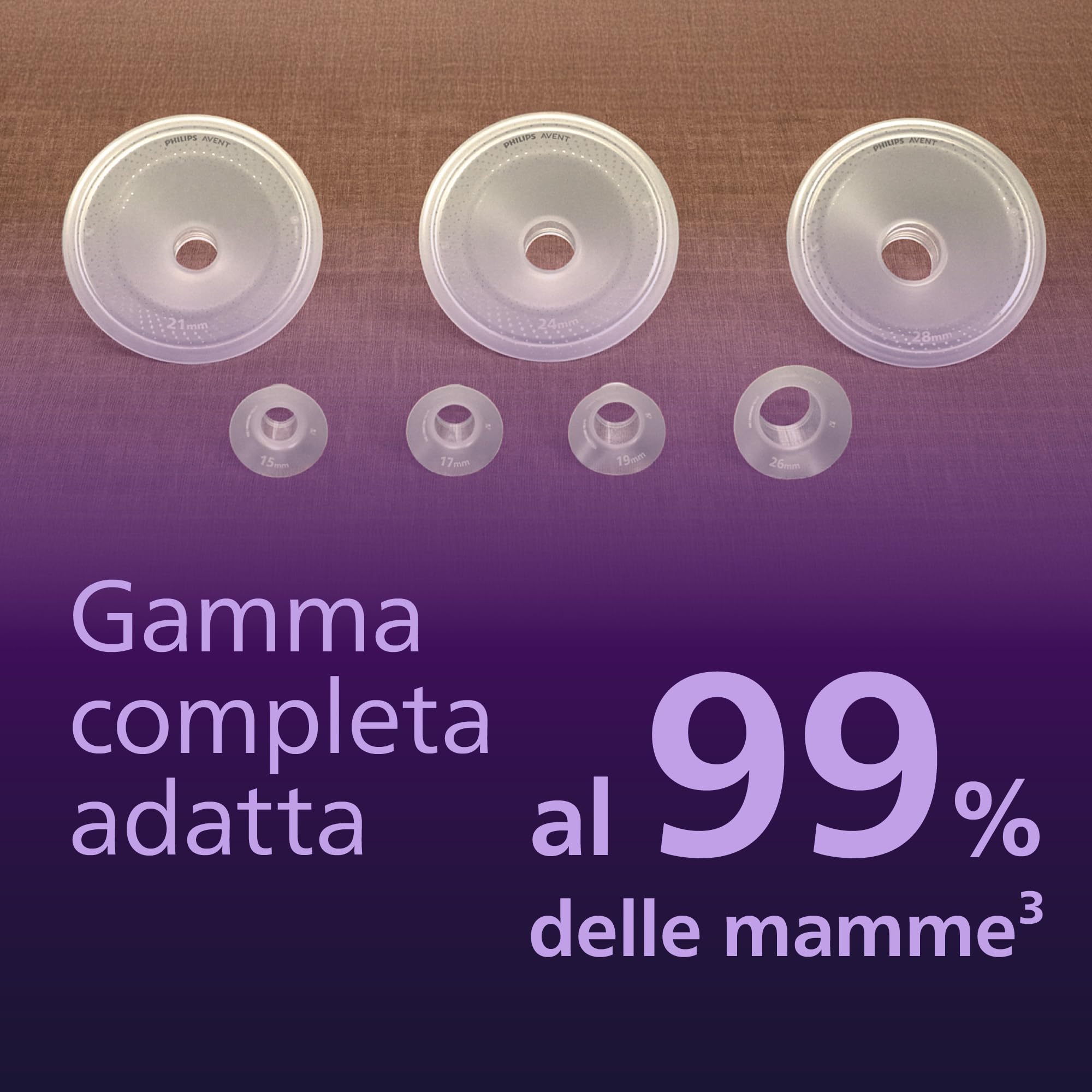 PHILIPS Avent set per i primi allattamenti con tiralatte a mani libere, con motore di qualità ospedaliera, che imita il ritmo di suzione del bambino, estrazione fino a 85 volte al minuto, SCD553/11