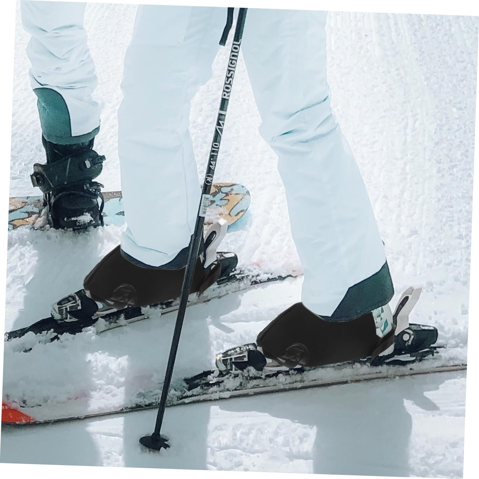 3 Pares De Cubrebotas De Esquí Soportes para Botas para Mantenerlas Rectas De Zapatos De Escalada Chanclos De Senderismo Cubrezapatos Anti-Nieve Cubrezapatos De