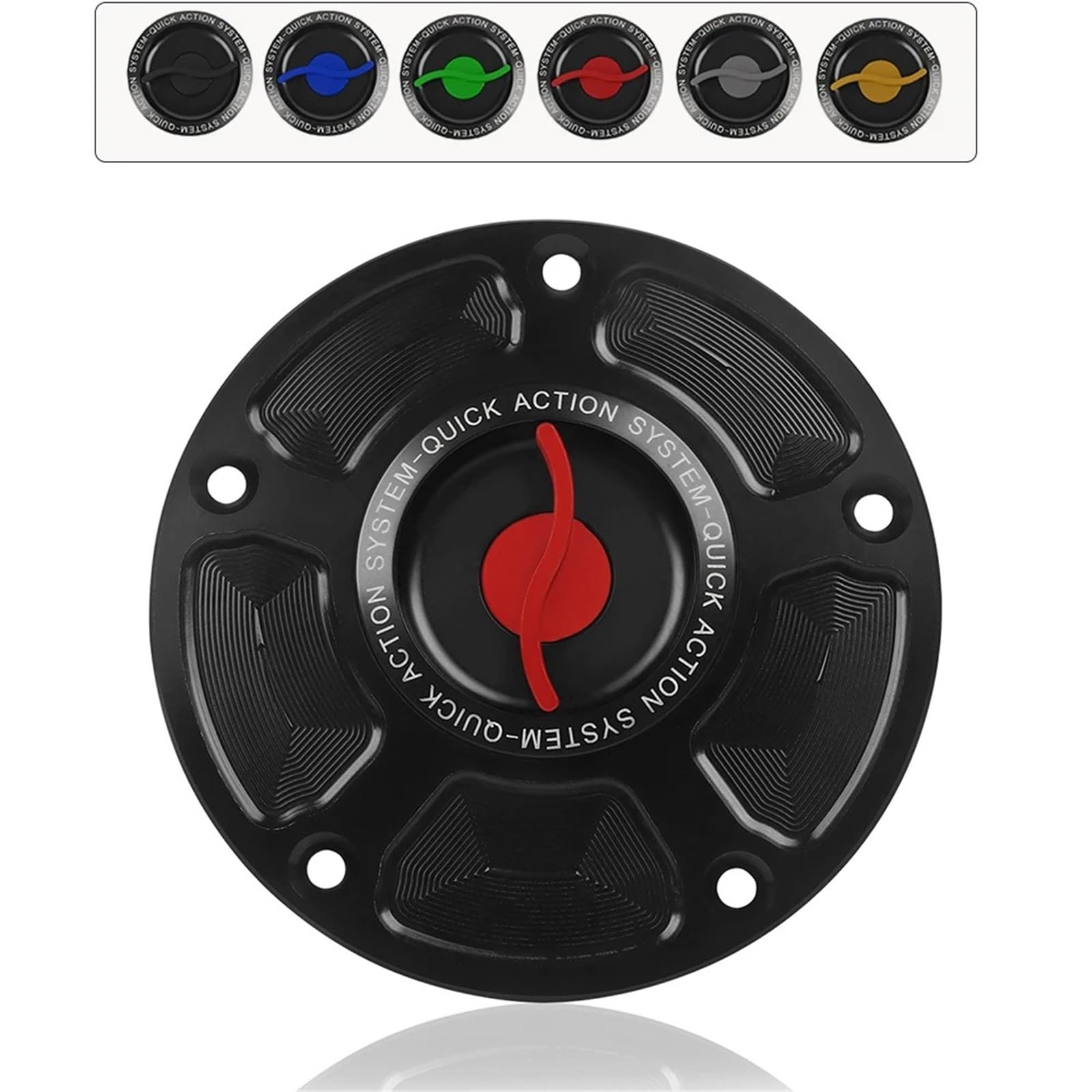 Tappo Serbatoio Per CBR600RR ABS CBR600F CBR929/954 CBR1100/XX | Tappo Serbatoio Carburante \Accessori Copri Serbatoio Olio A Sgancio Rapido Keyless Racing(Style Z-Titanium)