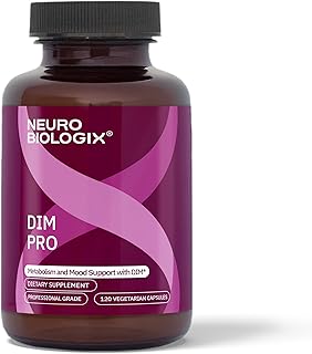 DIM Pro Hormone Support for Men & Women, Plant Based Estrogen Metabolism & Detox