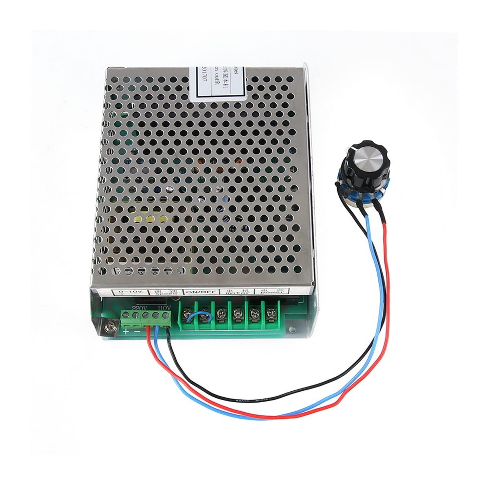CVFRDD CNC Spindle Motor Kit 0.5kw Air Cooled Spindle ER11 Chuck Collet CNC 500W Motor + 52mm Clamps + Power Supply Speed Governor For DIY