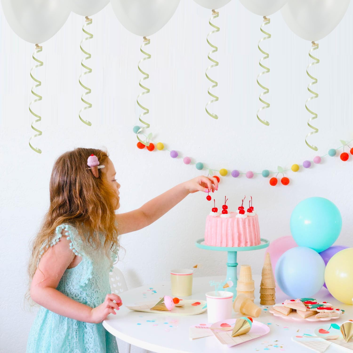 TONIFUL 500 Yards Curling Ribbon-Balloon Ribbon-Balloon String for Art&Craft Decor,Gift Wrapping,Ribbons and Bows for Christmas New Year Birthday Gifts Graduation Supplies (Grey Green) - Image 4