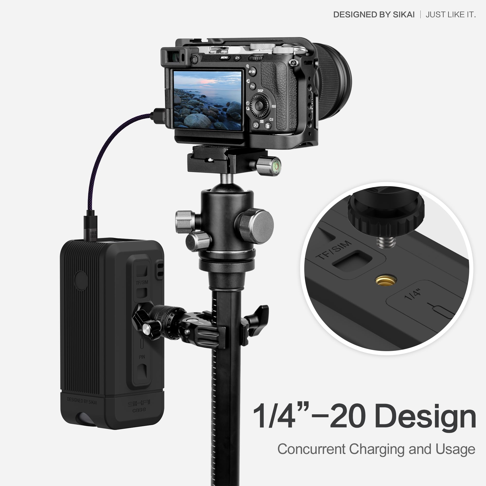 Custodia Silicone Per Anker Prime Power Bank 27650mAh 250W, Protezione 360°, Antiscivolo, Con Porta Schede - Foto 6