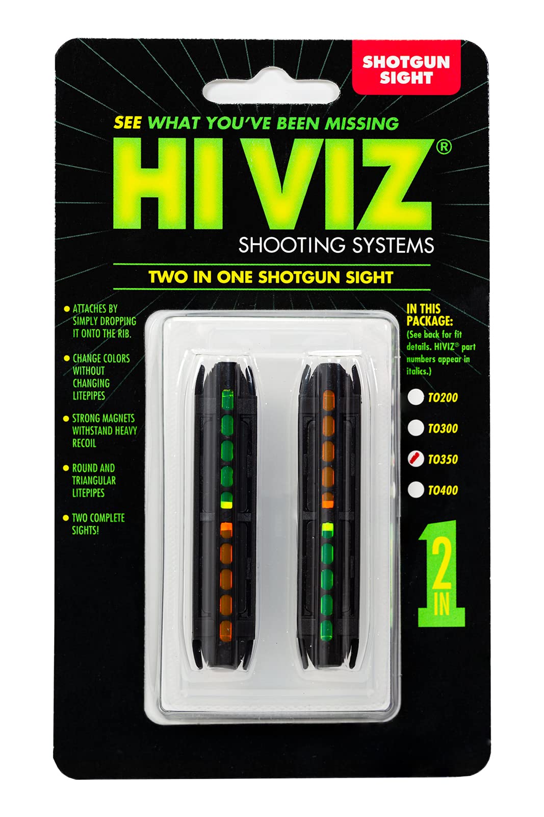 Amazon.com: HIVIZ unisex adult Shotgun HIVIZ Sight Systems