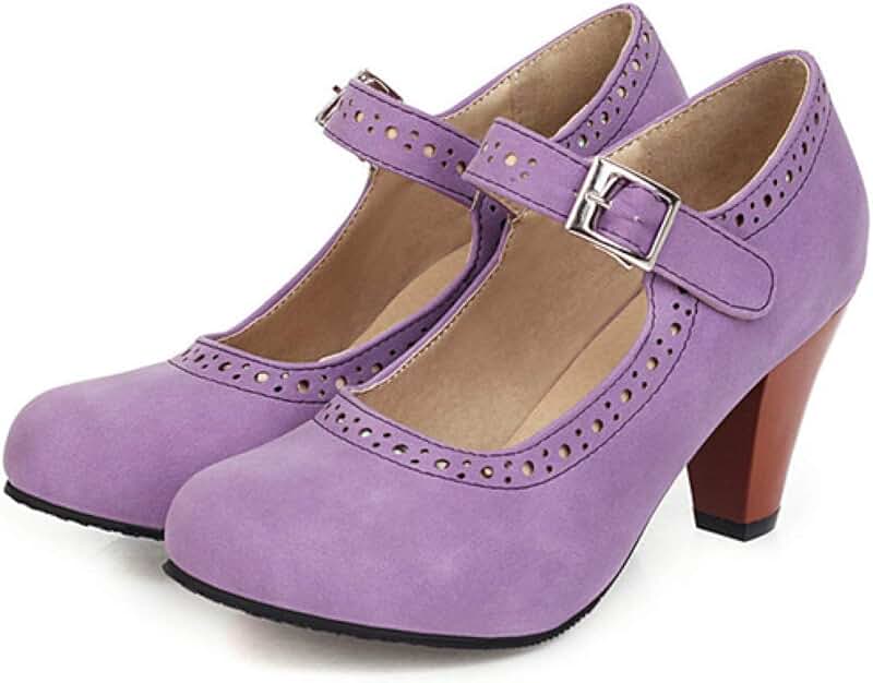 Amazon.ca Purple Mary Jane / Pumps Clothing, Shoes & Accessories