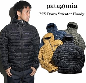 Amazon | [パタゴニア] ダウンセーターフーディー ニューネイビー(NENA