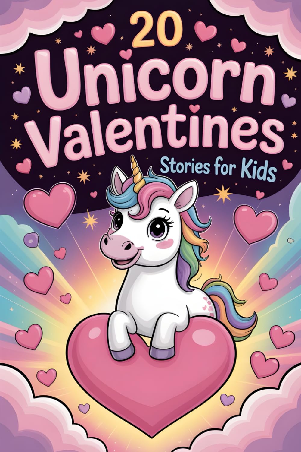 20 Unicorn Valentines Stories for Kids: Fun and Inspiring Tales that Teach Kids About Friendship, Kindness, Family Love and Self-Belief