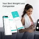 Mepl Lcd Bmi Weighing Machine with Body Fat Analyzer Weight Scale (13 Multi Feature Body Fat Rate, Muscle Rate, Bmr, and More) Brand: MEPL gallery image