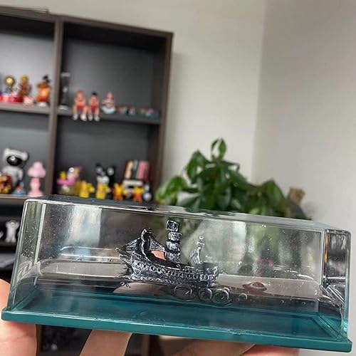 Miniatura 5 de ZUREGO Botella fluida de deriva de barco de crucero, 12 piezas de barco acrílico insundable en caja, juguetes modelo de crucero Titanic, adorno