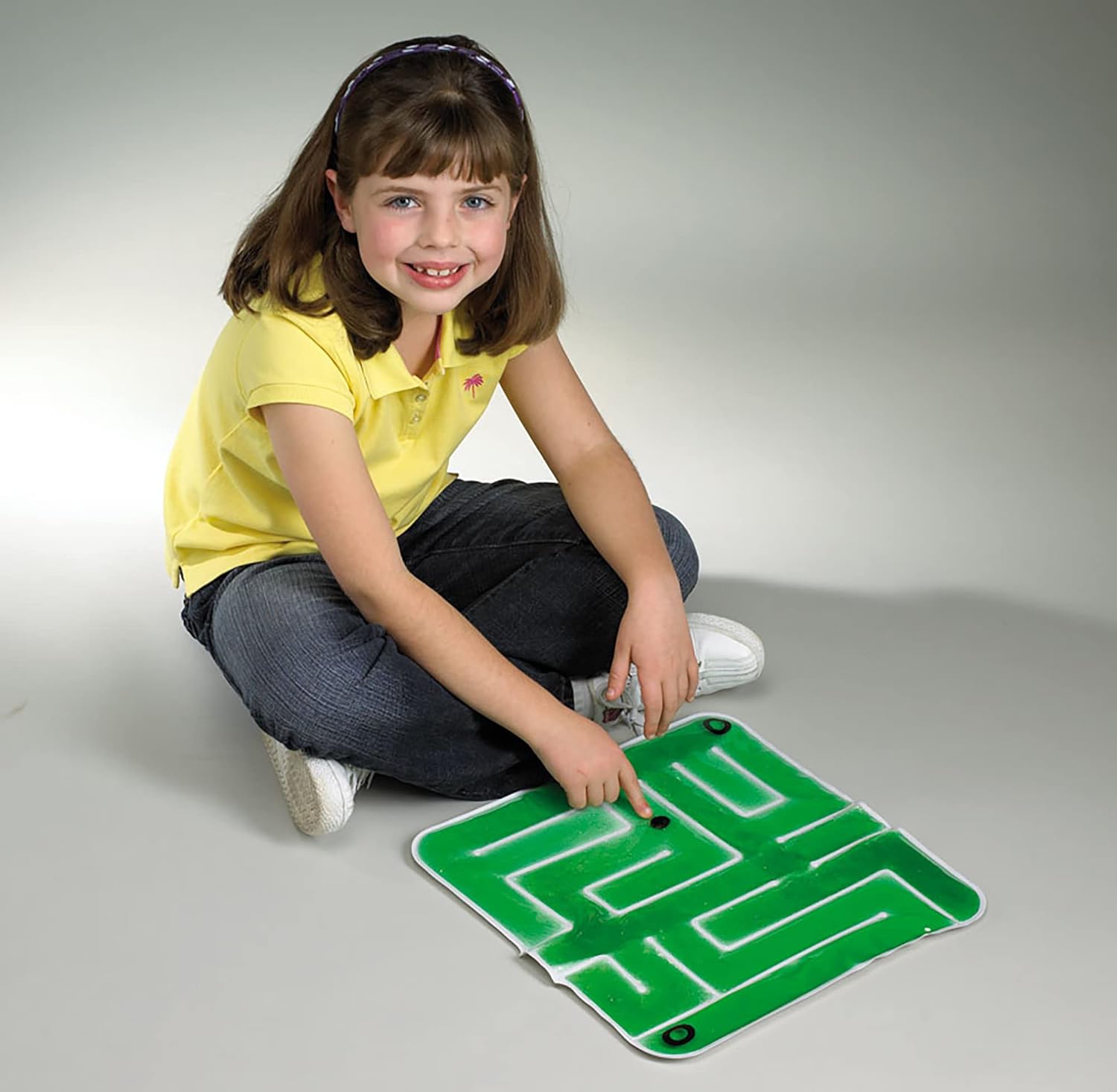 Sensory Cognitive Gel Maze with Marbles by Skil-Care