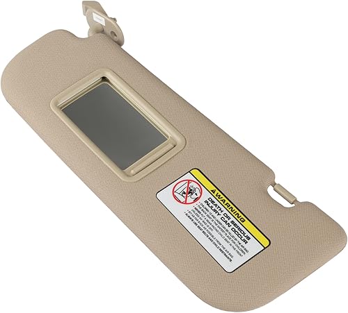 Miniatura 9 de SCITOO Reemplazo de la visera del parasol del coche del lado izquierdo del lado del conductor para Hyundai Elantra 2011-2014 sin techo corredizo