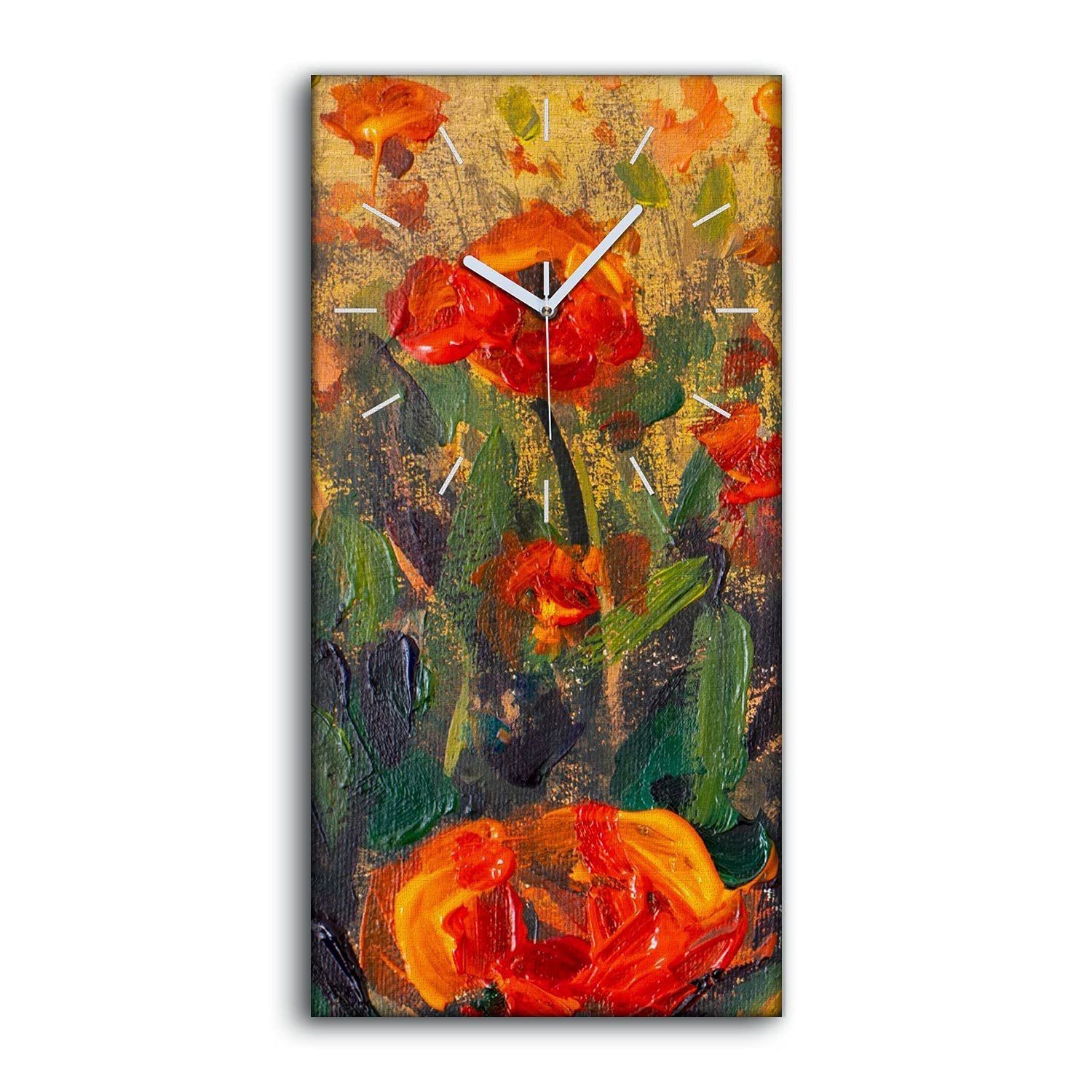 Horloge sur toile silencieuse pour chambre afin de dormir sans aucun bruit de tic-tac