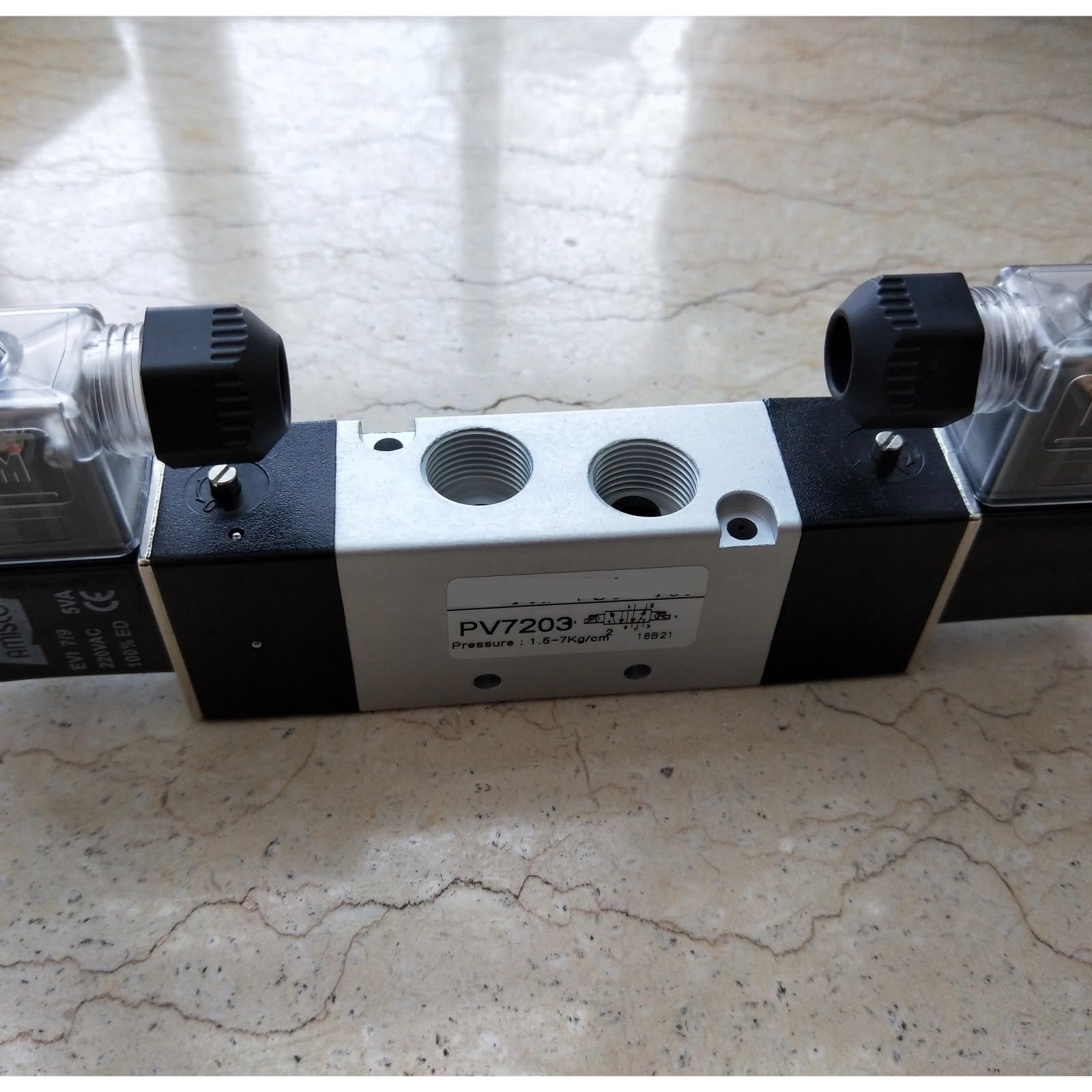 NVSFZGIYG Solenoid Valve PV7203 Pressure:1.5~7kg/cm² FIuid Control AC220V AC110V DC24V(24V)