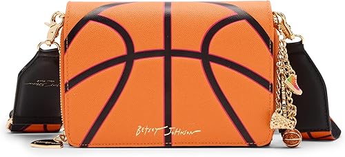 Johnson Game Time Wallet Crossbody Orange - Basketball Gifts For Her