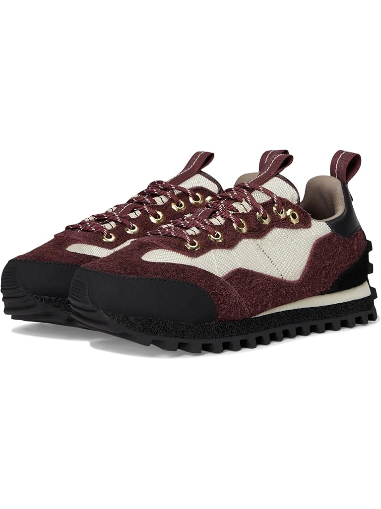 Burgundy AllSaints Nevis Sneakers