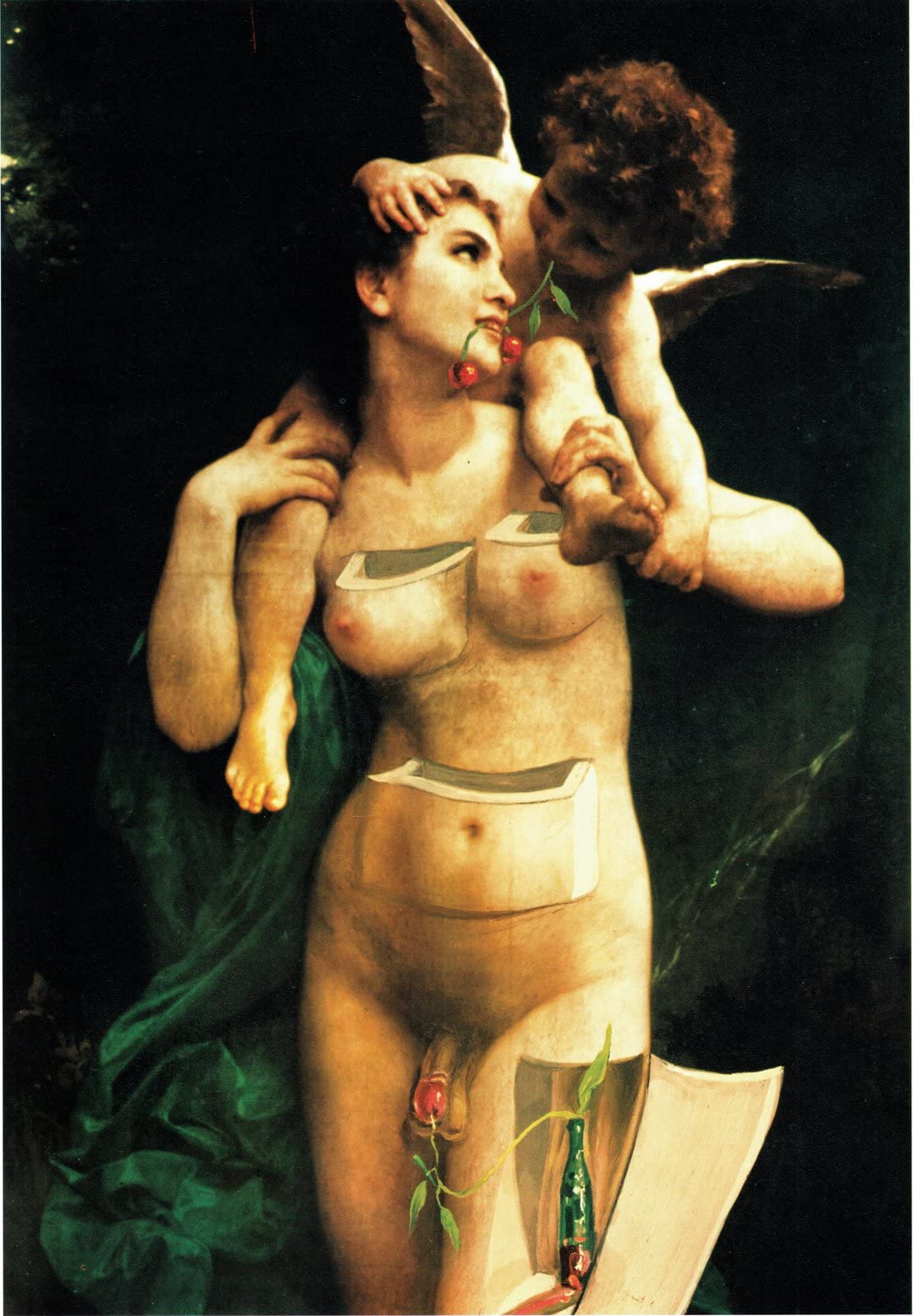 Salvador Dali In Les de Gala et du Divin version 2 1977 D12757 A1 Poster on Photo Paper - Glossy Thick (33/24 inch) (84/59 cm) - - BLAIRPoster - Film Movie Posters Wall Decor Art Actress Actor Anime