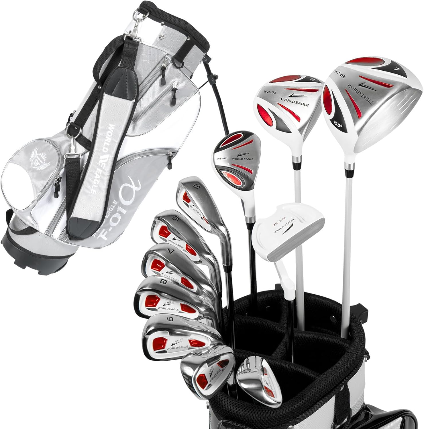 ワールドイーグルF-01α 右利き用 7本セット 初心者向け WORLD EAGLE