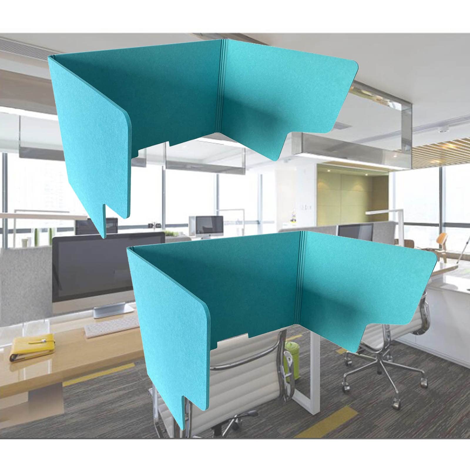 LWJSOCP Stand Up Desk Dividers Desk Panel, Acoustic Partition, Office Divider Partition Reduces Noise And Visual Distractions, Folding Portable, Desktop Privacy Pane For Student Desks