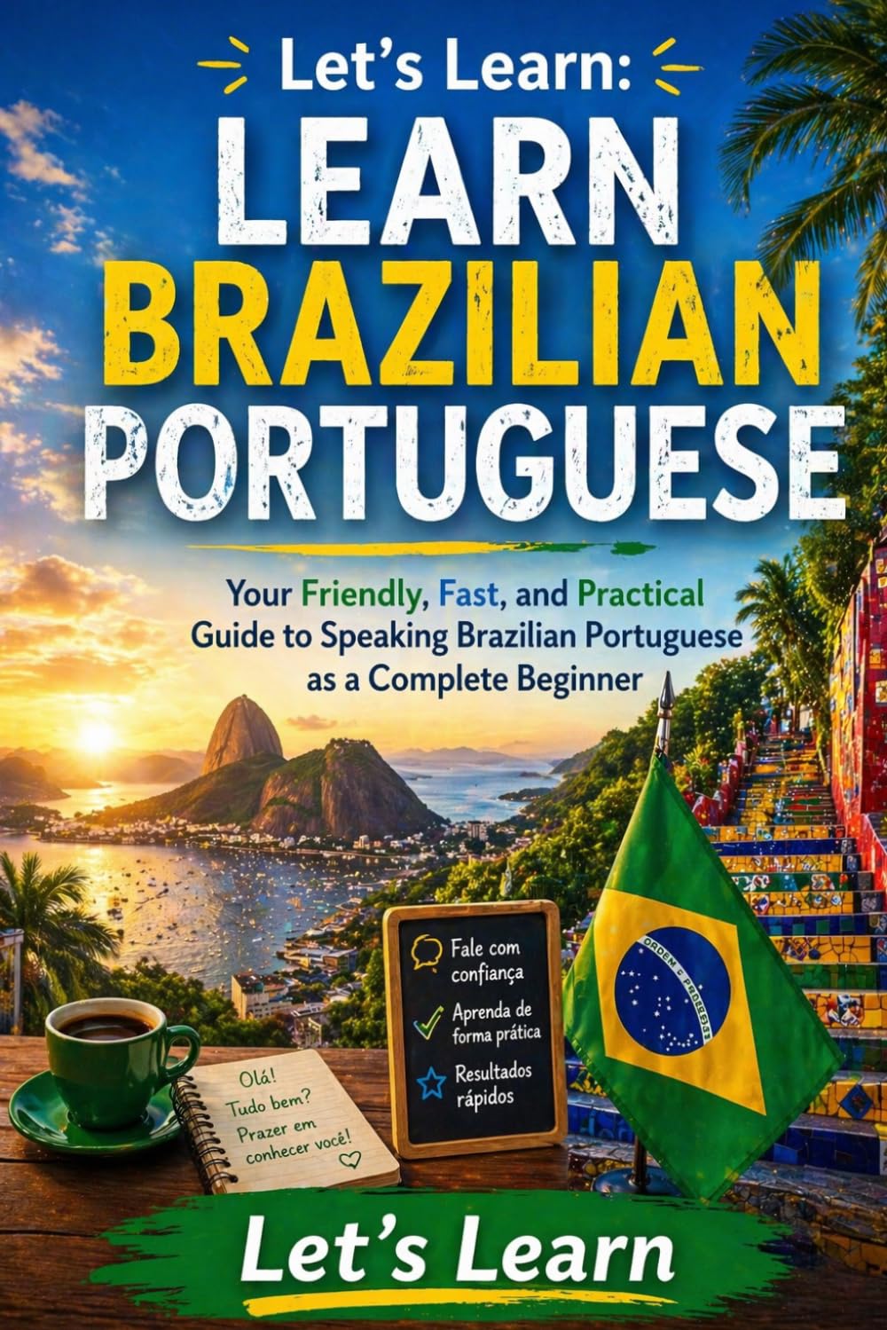 Let's Learn: Learn Brazilian Portuguese: our Friendly, Fast, and Practical Guide to Speaking Brazilian Portuguese as a Complete Beginner (Let's Learn For languages)