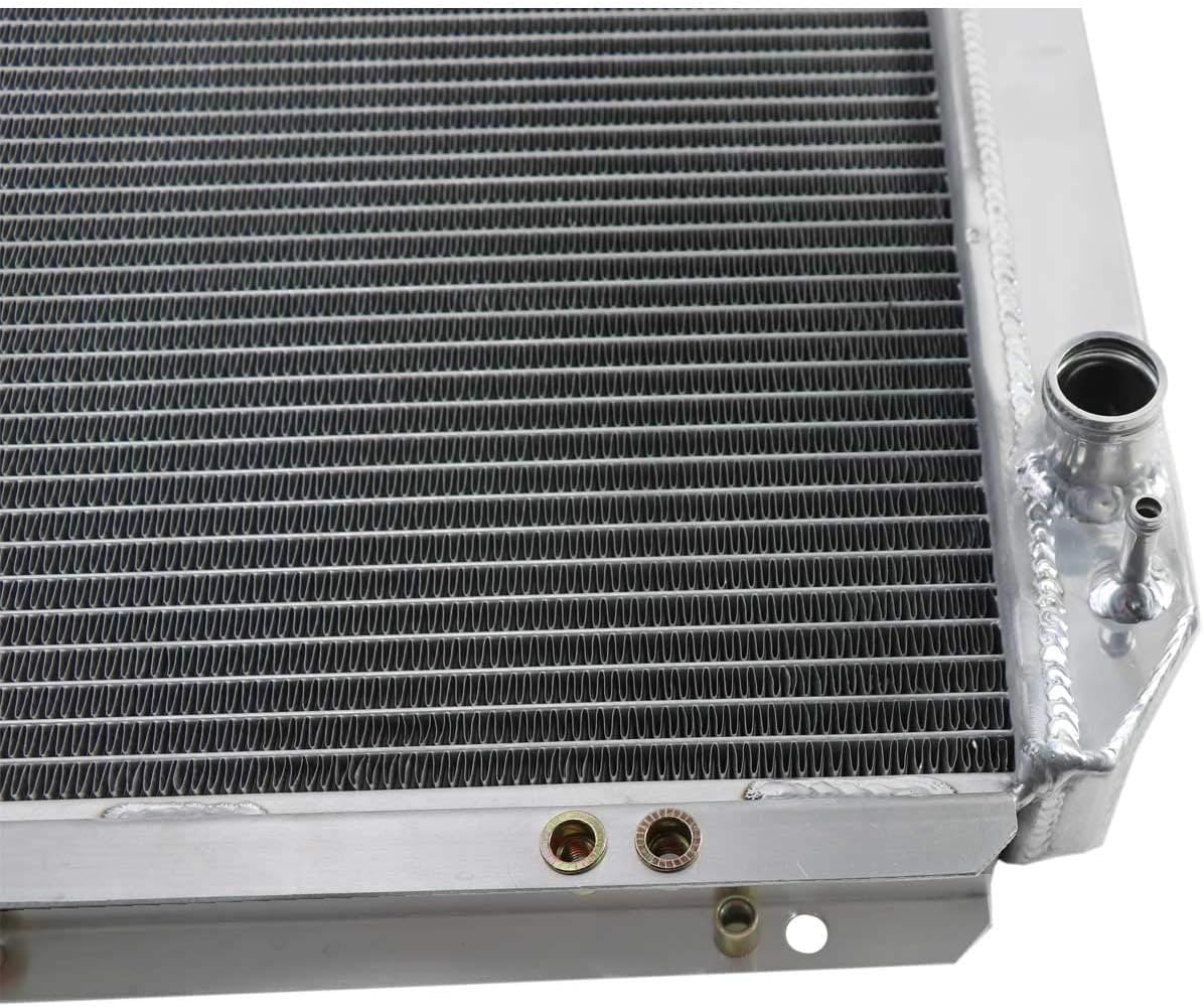 ECMRAD 2 Row Tractor Aluminum Radiator for John Deere 850 900HC 950 Replaces OE# CH19293,CH12622,CH14024