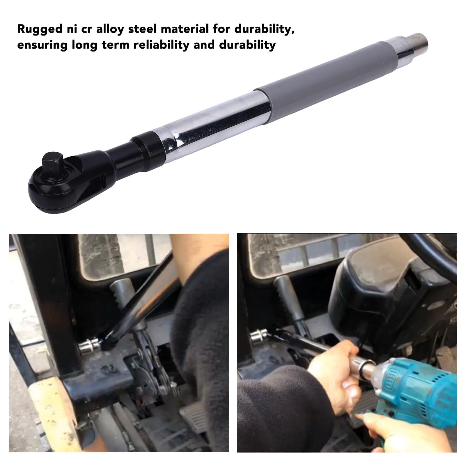 Varilla extensible de llave de 1/2 pulgadas, extensor de llave Universal multifuncional de acero de aleación de Ni Cr para mantenimiento de equipos de reparación automotriz